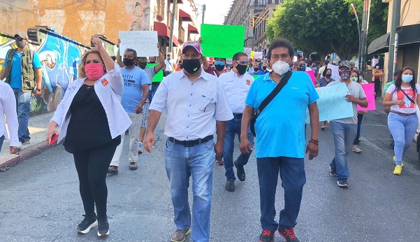 Agradeció al alcalde Antonio Villalobos su sensibilidad para que los comerciantes del Tianguis de Ciudad Chapultepec