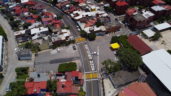 Durante el acto inaugural el presidente Rafael Reyes Reyes destacó el trabajo conjunto que realizaron las diferentes autoridades del municipio para atender y dar solución a una problemática de varios años que generaba malestar social