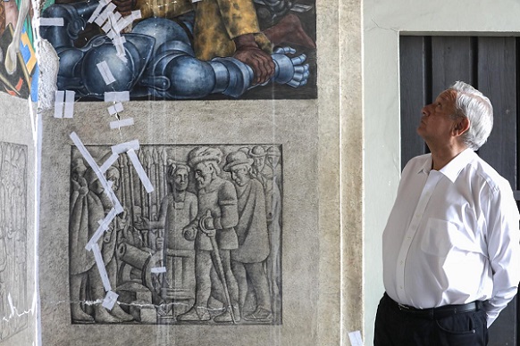 La Secretaría de Cultura y el Instituto Nacional de Antropología e Historia (INAH) han restaurado 167 inmuebles y 47 conjuntos de bienes muebles asociados a estos, lo que significa un avance de 64 por ciento en la entidad