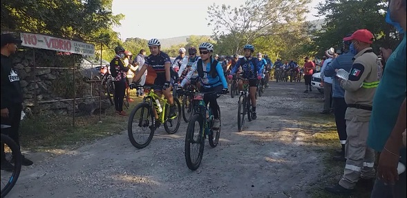 Pedalistas que llegaron de los estados de los estados de Monterrey, Puebla, Veracruz, Hidalgo, Estado de México, Ciudad de México, Guerrero, Guanajuato, sin olvidarse de los anfitriones que en buen número de hicieron presentes