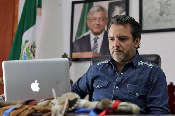 El encuentro virtual fue organizado por el Instituto Nacional para el Federalismo y Desarrollo Municipal (INAFED) para abordar temas como el municipio y la infraestructura preventiva de la violencia contra mujeres y, segundo, resultados del proyecto “Geografías de Paz” a nivel municipal en todo el país.