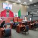 Pepe Casas hizo la solicitud formal para iniciar el procedimiento de separación de Villalobos Adán y pidió a sus compeñeros sumarse con su firma, pues conforme el articulo 41 de la Constitución Política del Estado de Morelos, esta debe contar con el respaldo de al menos 11 de los 20 diputados que conforman la actual Legislatura LIV. “Ya está la mía”, dijo