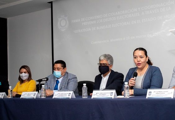 El Fiscal General del Estado Uriel Carmona Gándara; y el Consejero Presidente Provisional del Impepac, Pedro Gregorio Alvarado Ramos, signaron este jueves dicho acuerdo