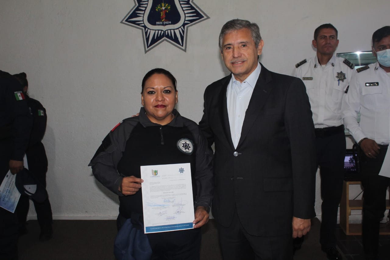 Policía de Cuernavaca acreditado