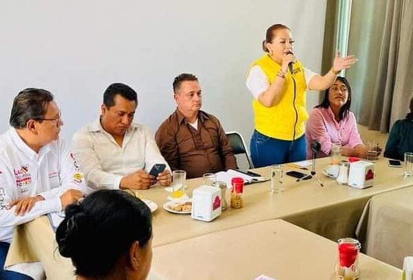 El grupo empresarial presidido por René Salgado, solicitó a la candidata Luz Figueroa intervenir cuando esté en la Cámara Alta de manera decidida en estrategias y leyes más severas contra la delincuencia.⁣